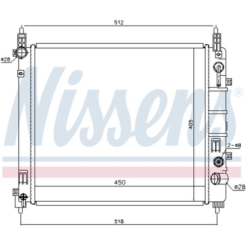 Radiateur moteur - radiateur,
