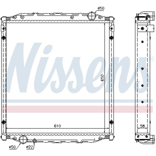 Radiateur moteur - radiateur,