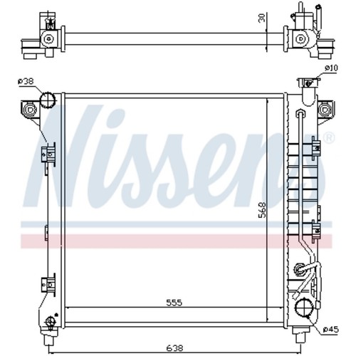 Radiateur moteur - radiateur,