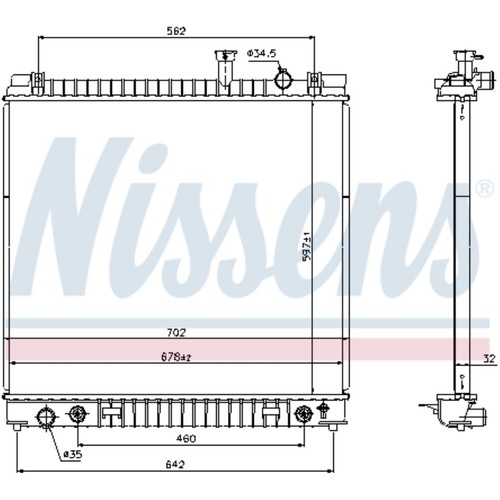 Radiateur moteur - radiateur,