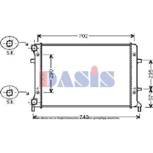 Aks dasis radiateur - aks,